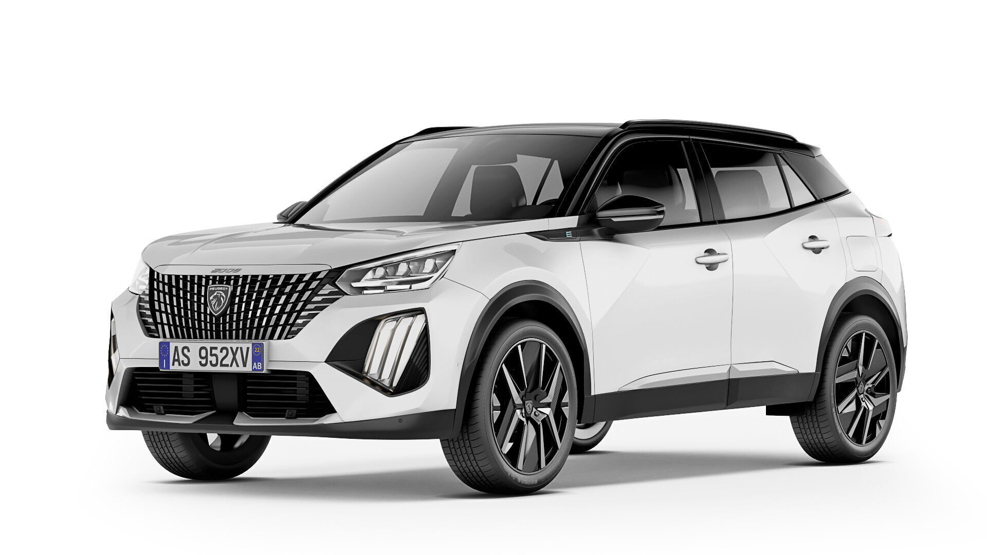 Peugeot e-2008 2024 3D model_2