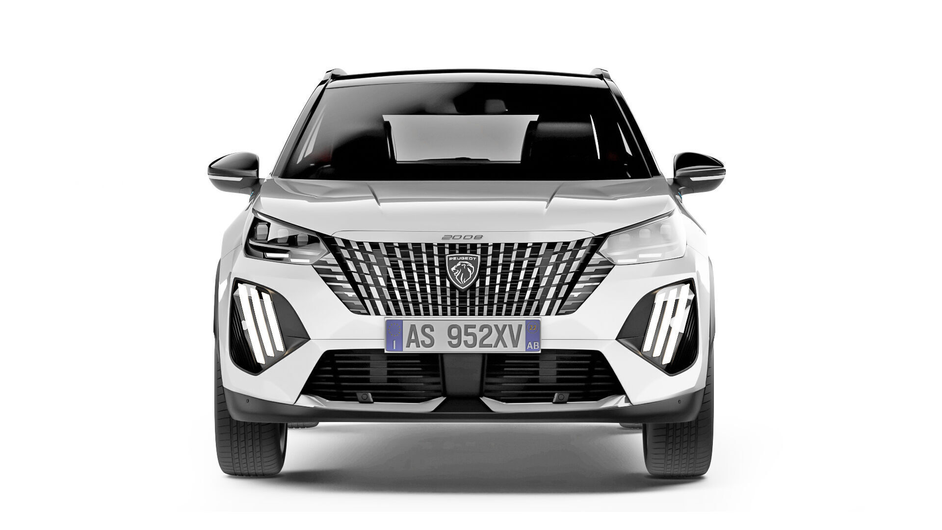 Peugeot e-2008 2024 3D model_1