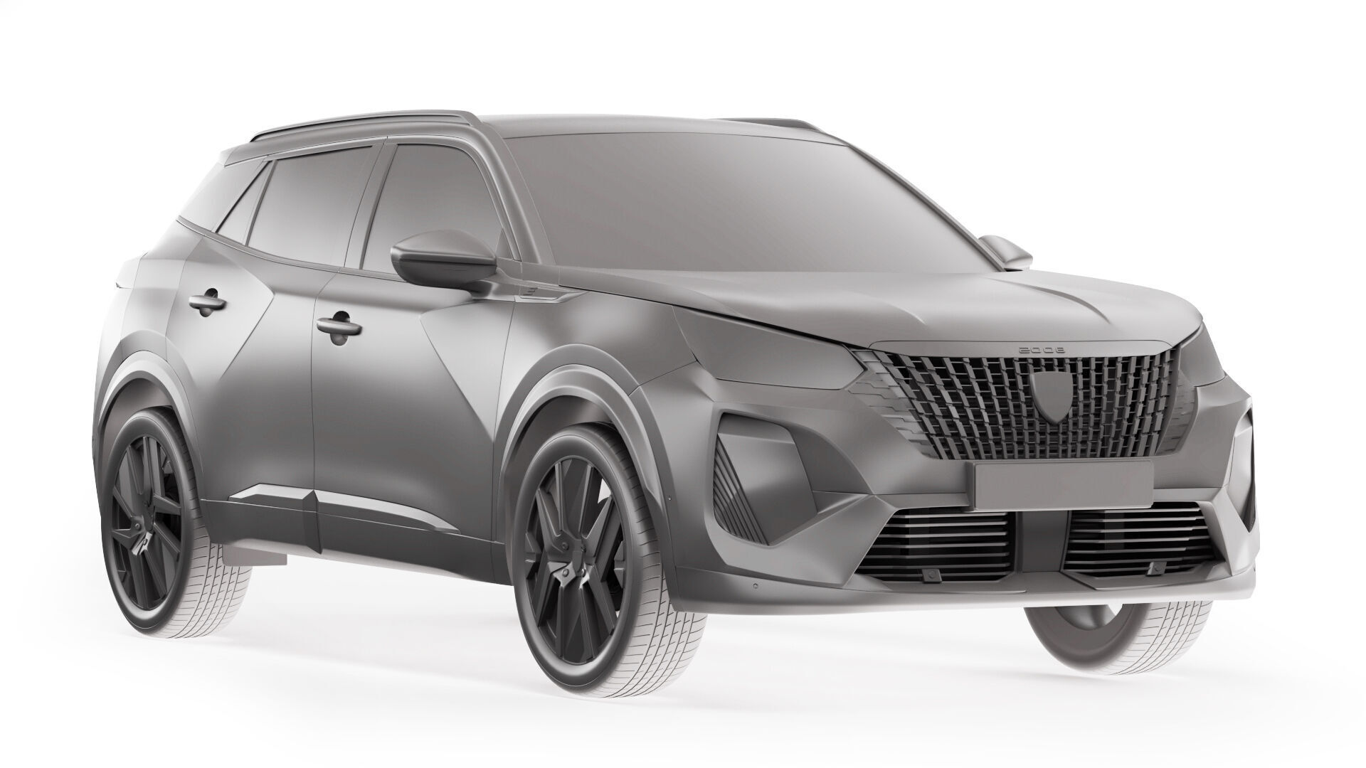 Peugeot e-2008 2024 3D model_13