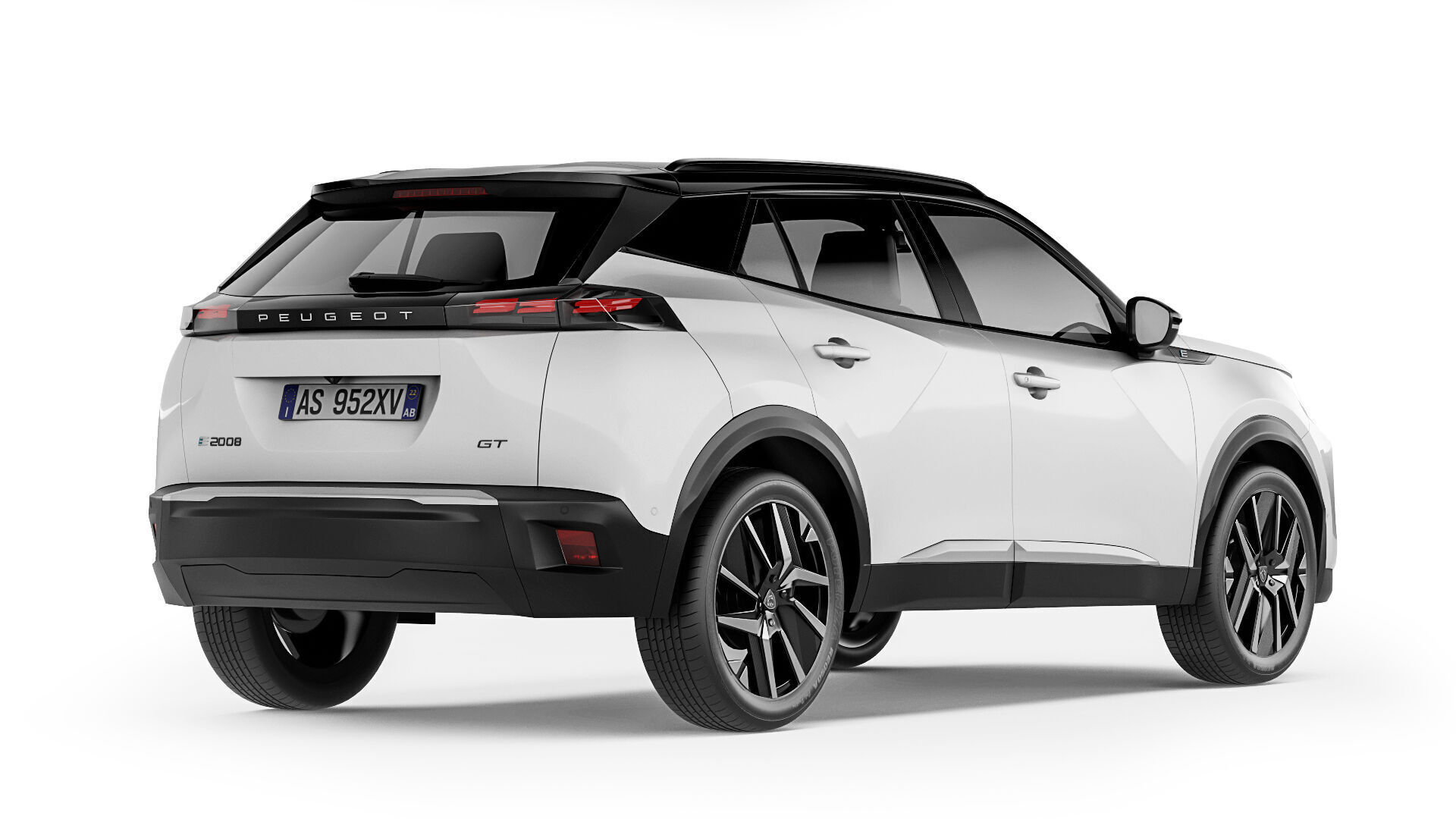 Peugeot e-2008 2024 3D model_8