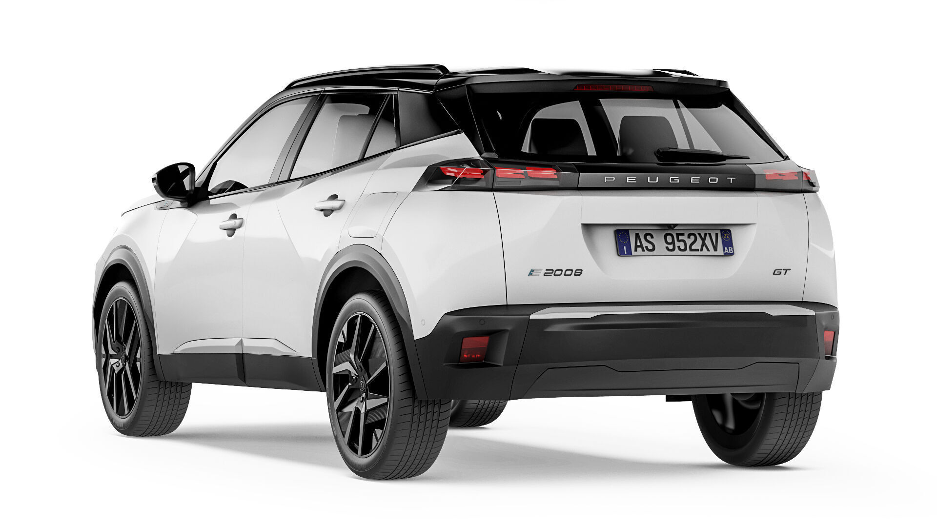 Peugeot e-2008 2024 3D model_5