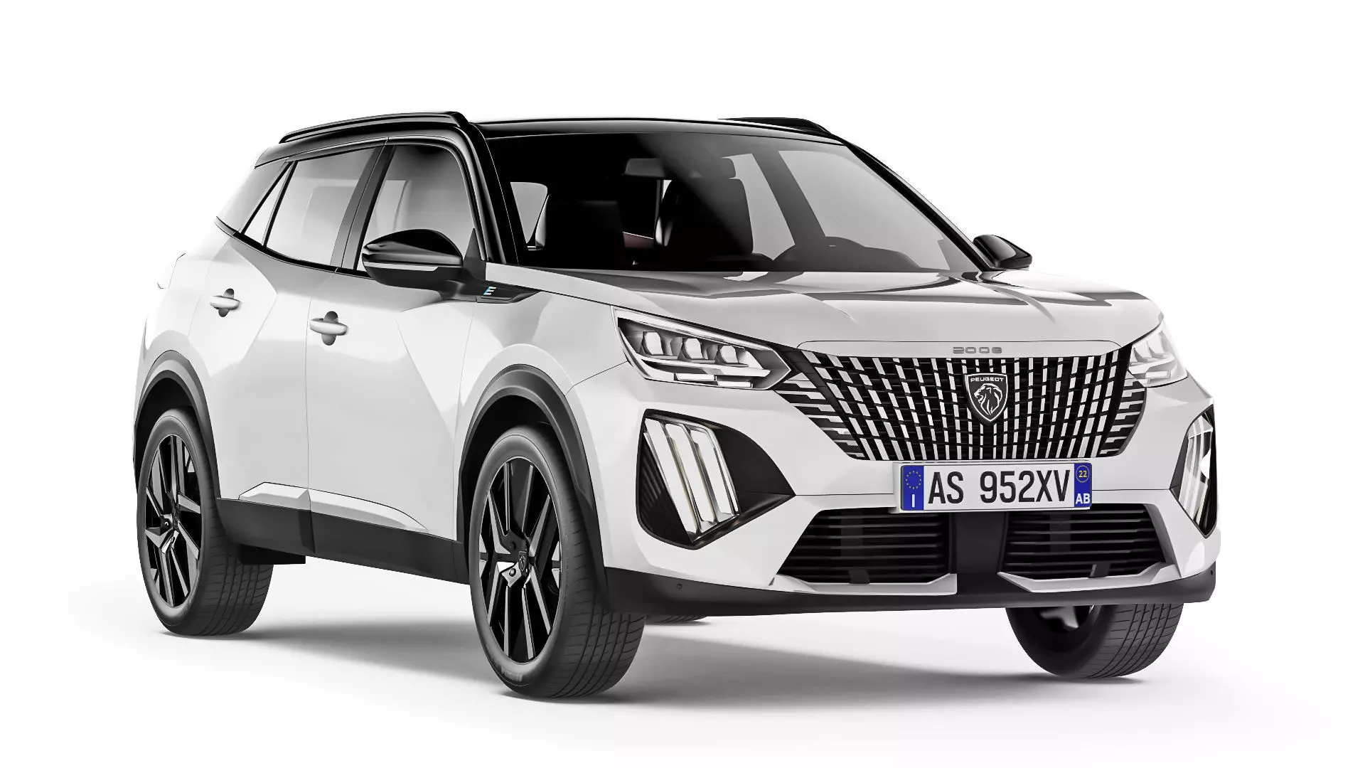 Peugeot e-2008 2024 3D model_0