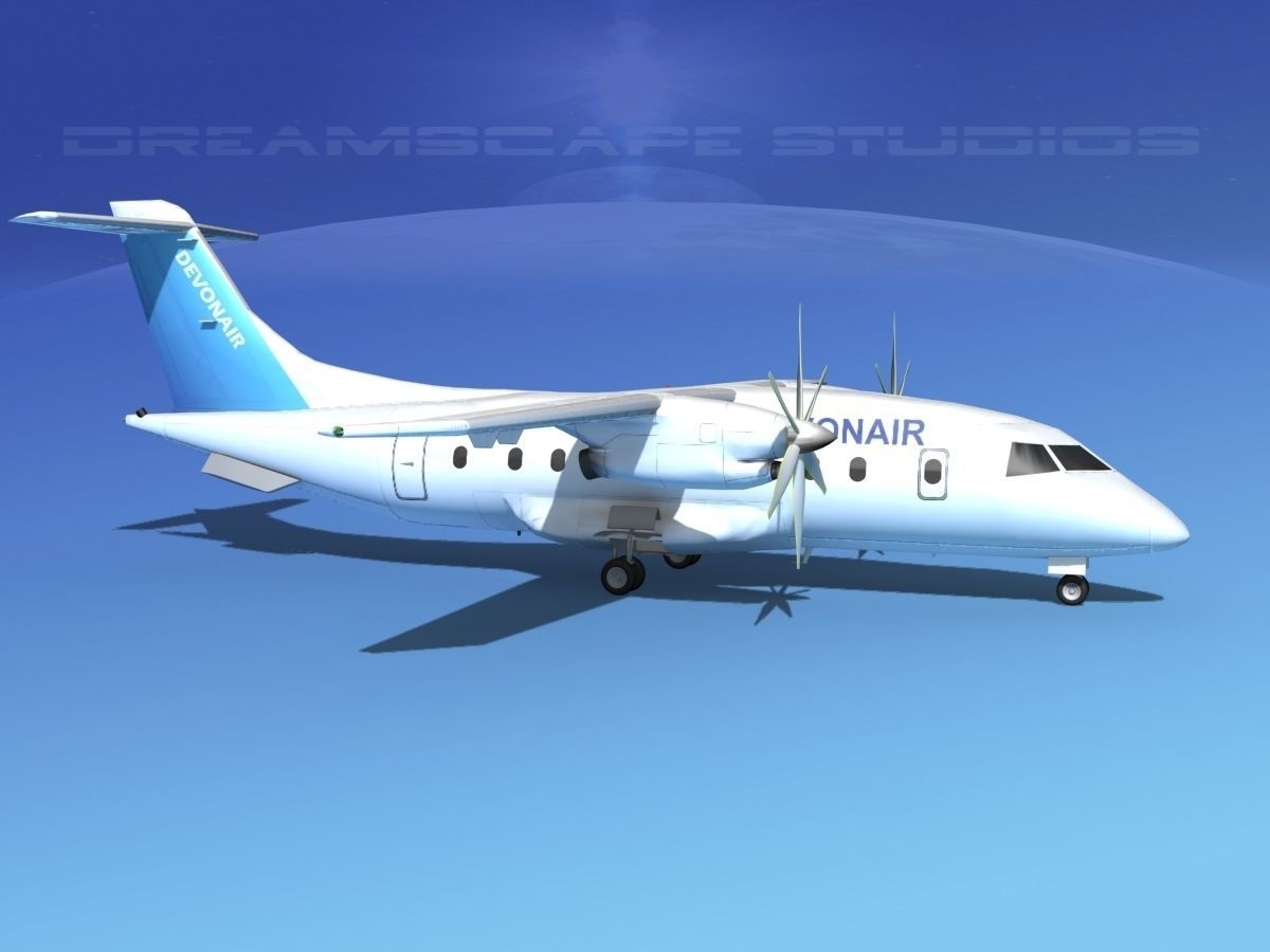 Dornier Do-328-130 Devon Air 3D model_3