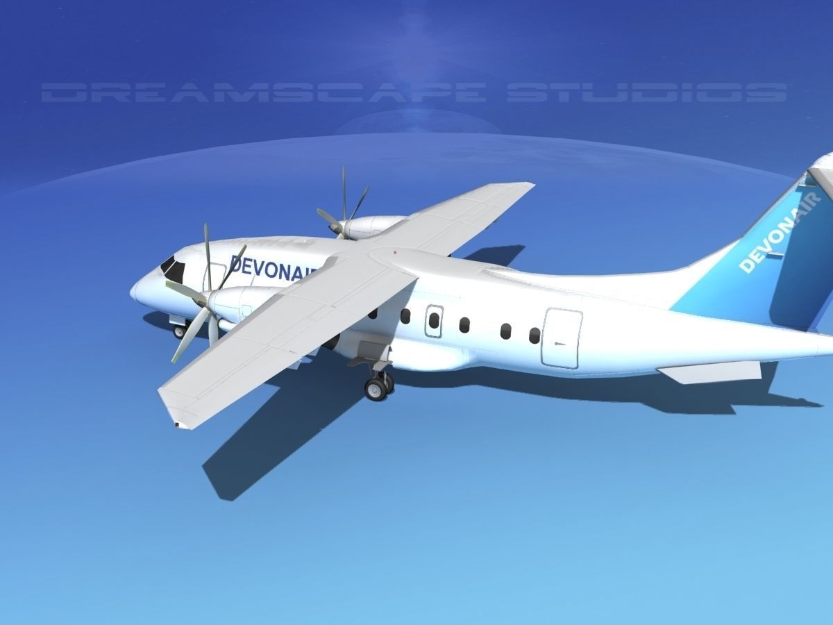 Dornier Do-328-130 Devon Air 3D model_8