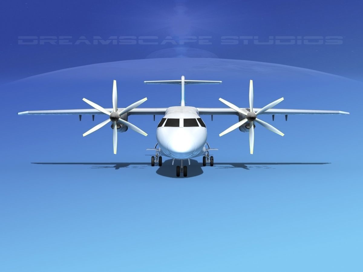 Dornier Do-328-130 Devon Air 3D model_1