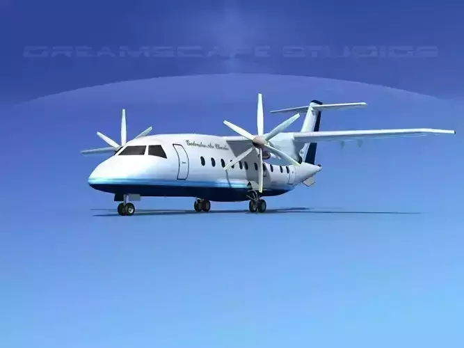 Dornier Do-328-130 Galveston Air 3D model