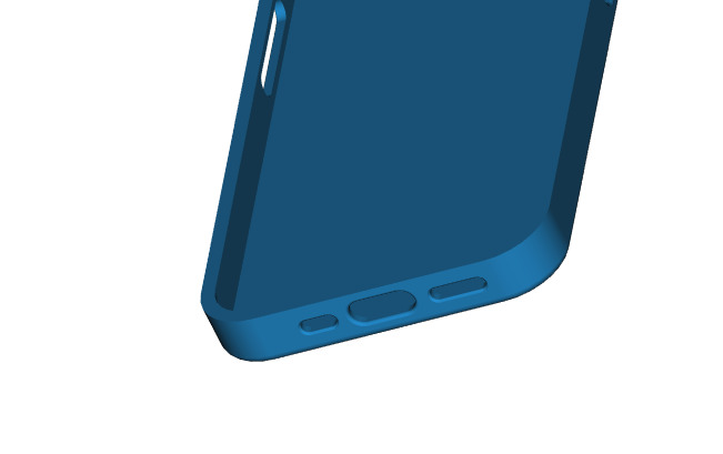 Apple iPhone 13 mini case 3D print model_4
