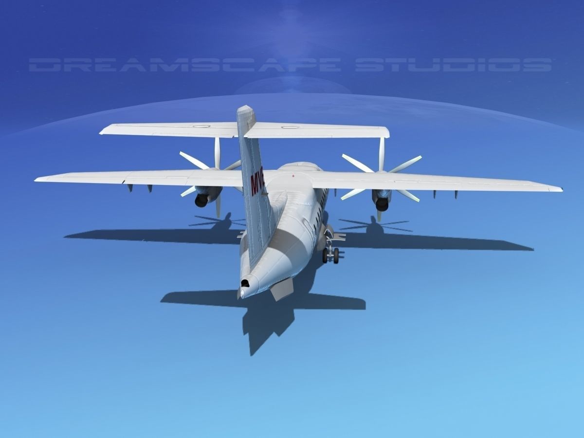 Dornier 328-130 Mississippi Valley Air 3D model_6