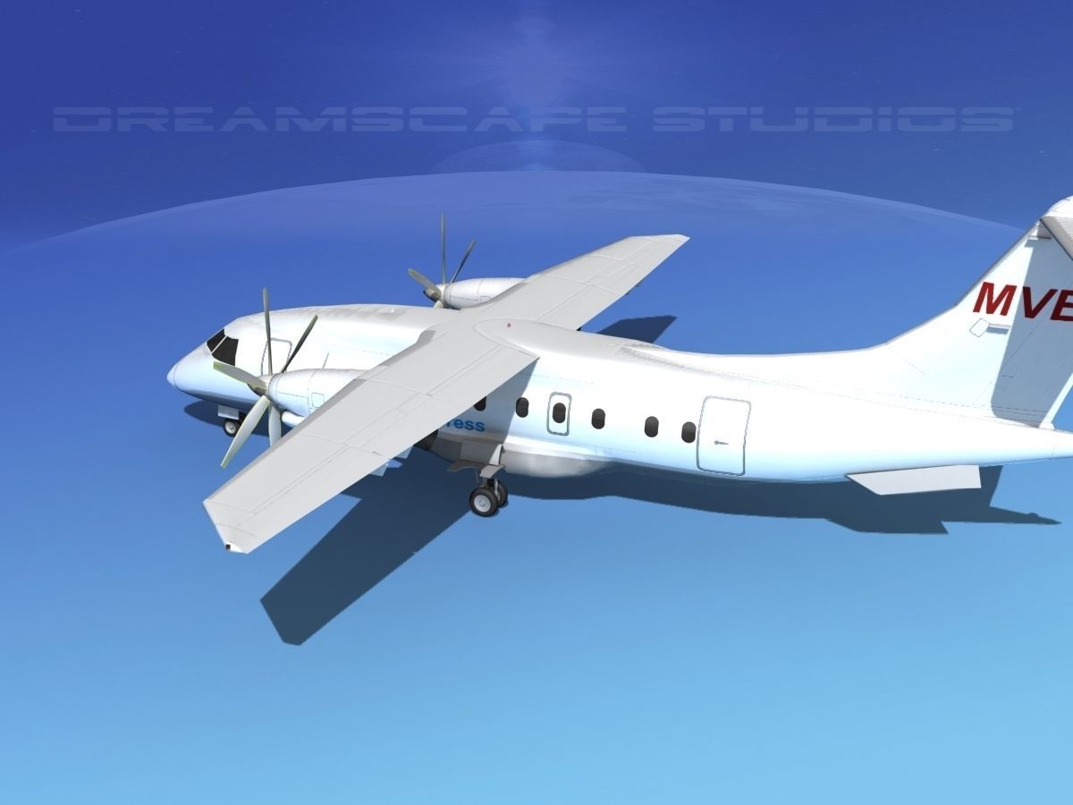 Dornier 328-130 Mississippi Valley Air 3D model_8