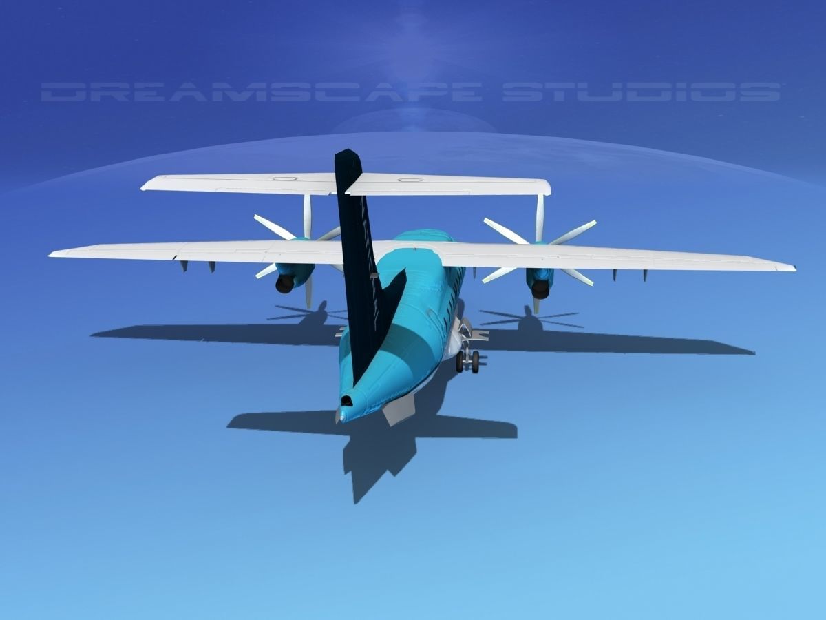 Dornier 328-130 National Air Express 3D model_6
