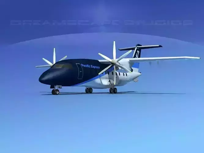 Dornier Do-328-130 Pacific Express 3D model