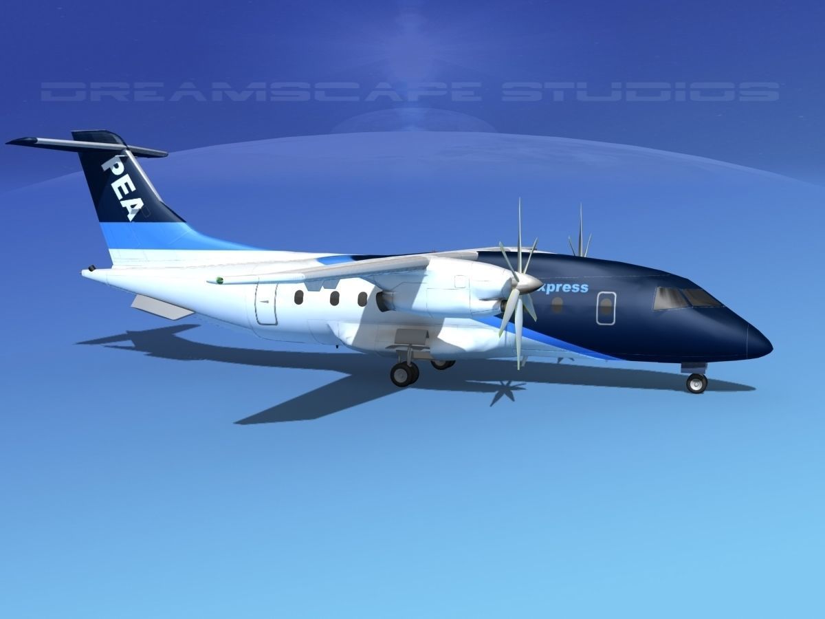 Dornier Do-328-130 Pacific Express 3D model_3