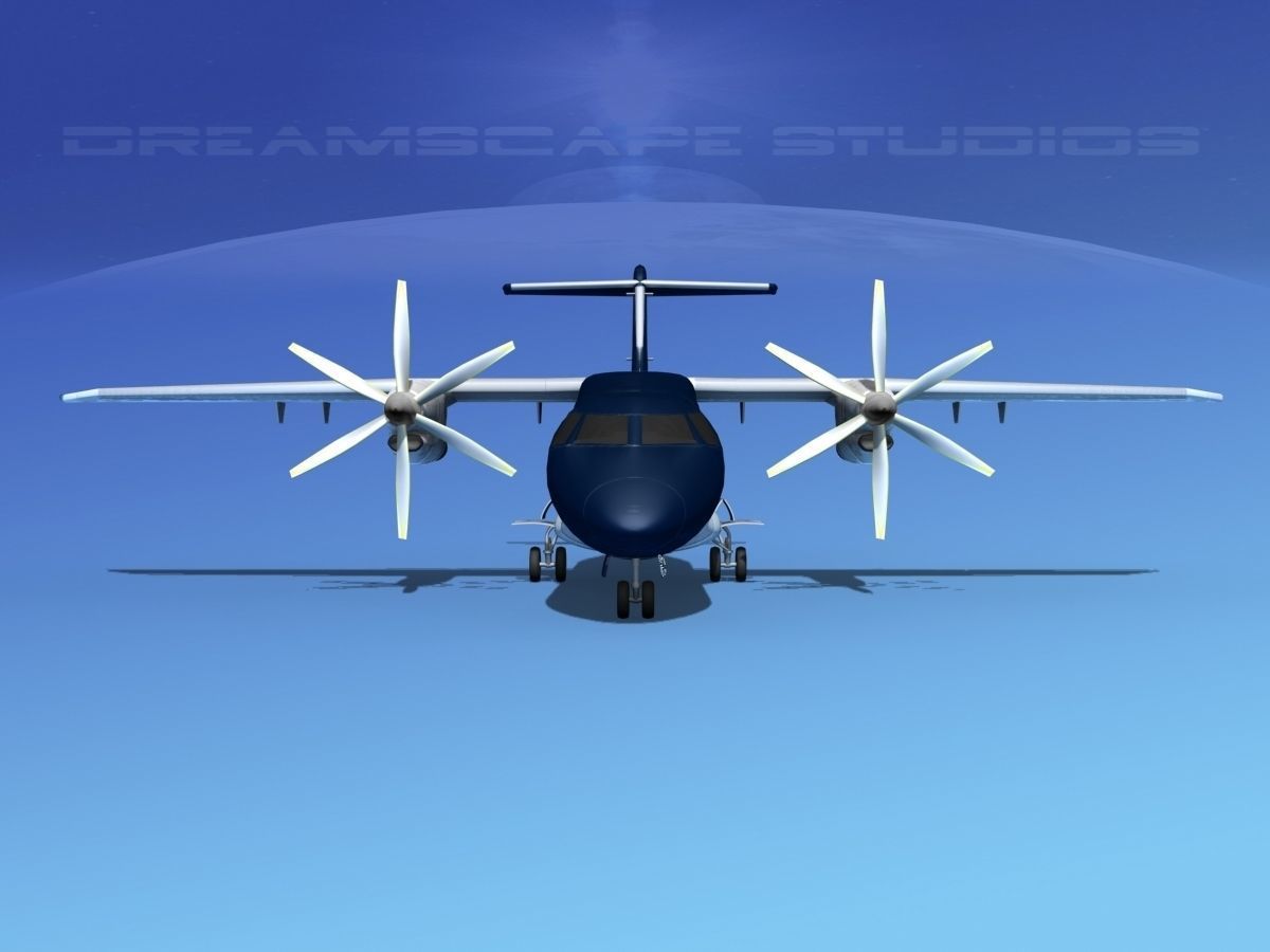 Dornier Do-328-130 Pacific Express 3D model_1