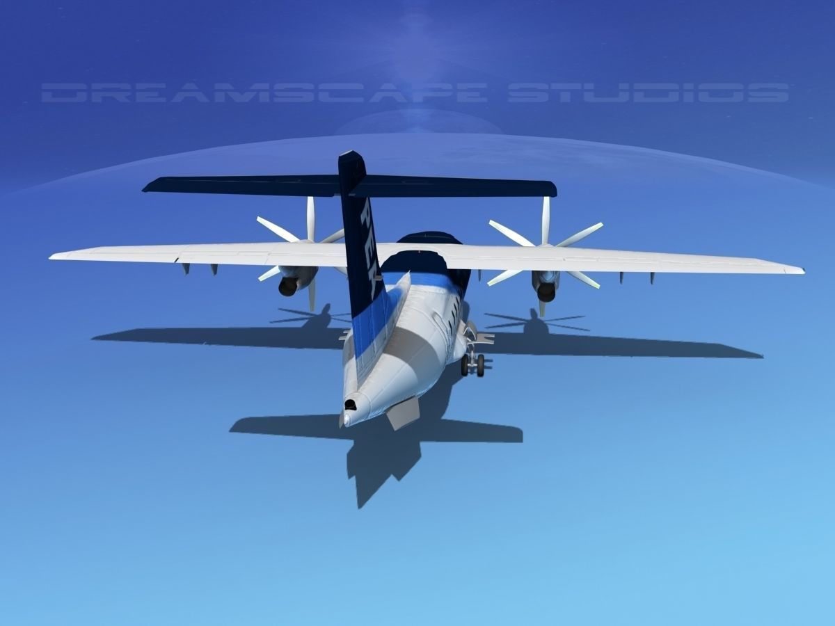 Dornier Do-328-130 Pacific Express 3D model_6