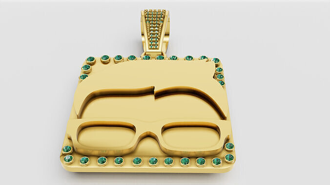 Geek Style Pendant 3D print model