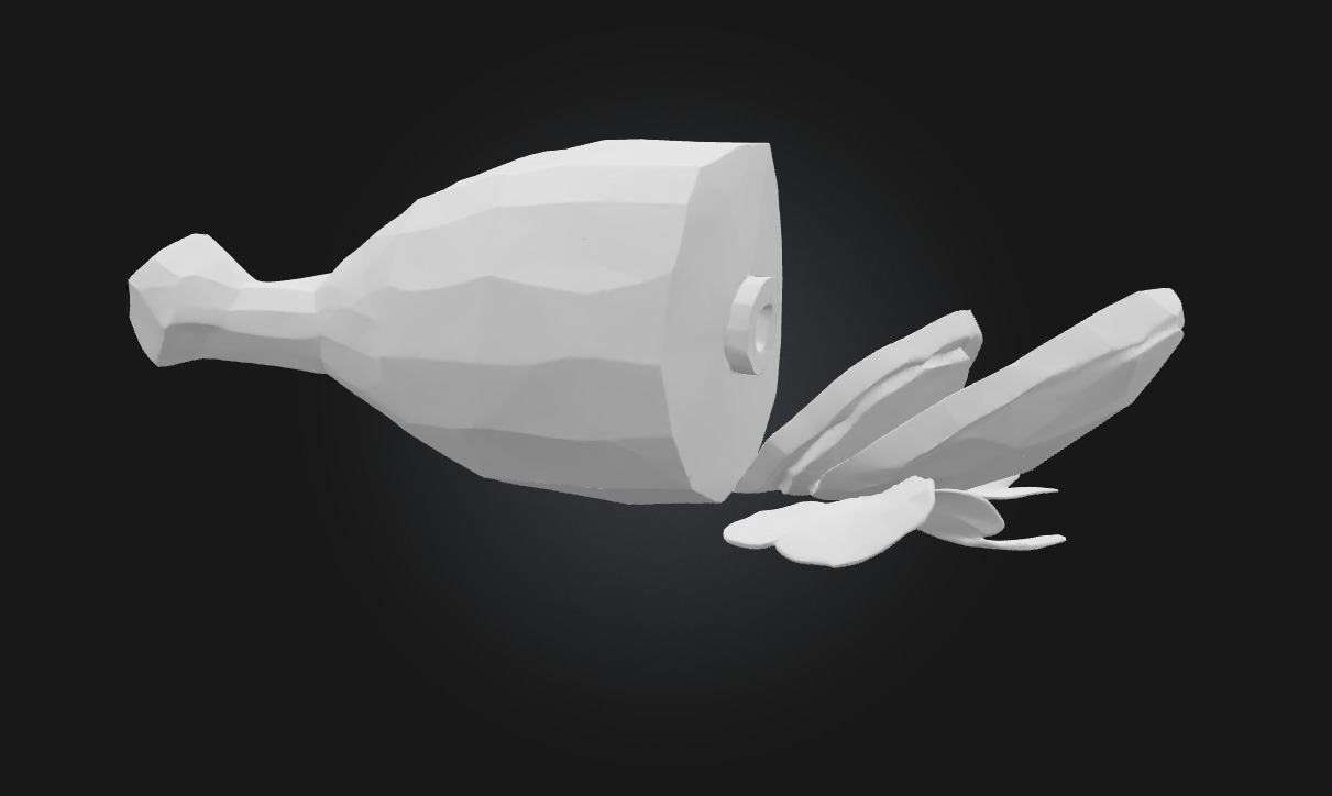 Ham Delight  A Savory Centerpiece of Flavor 3D model_8