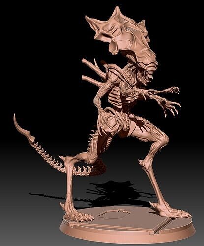 Queen Xenomorph 3D print model