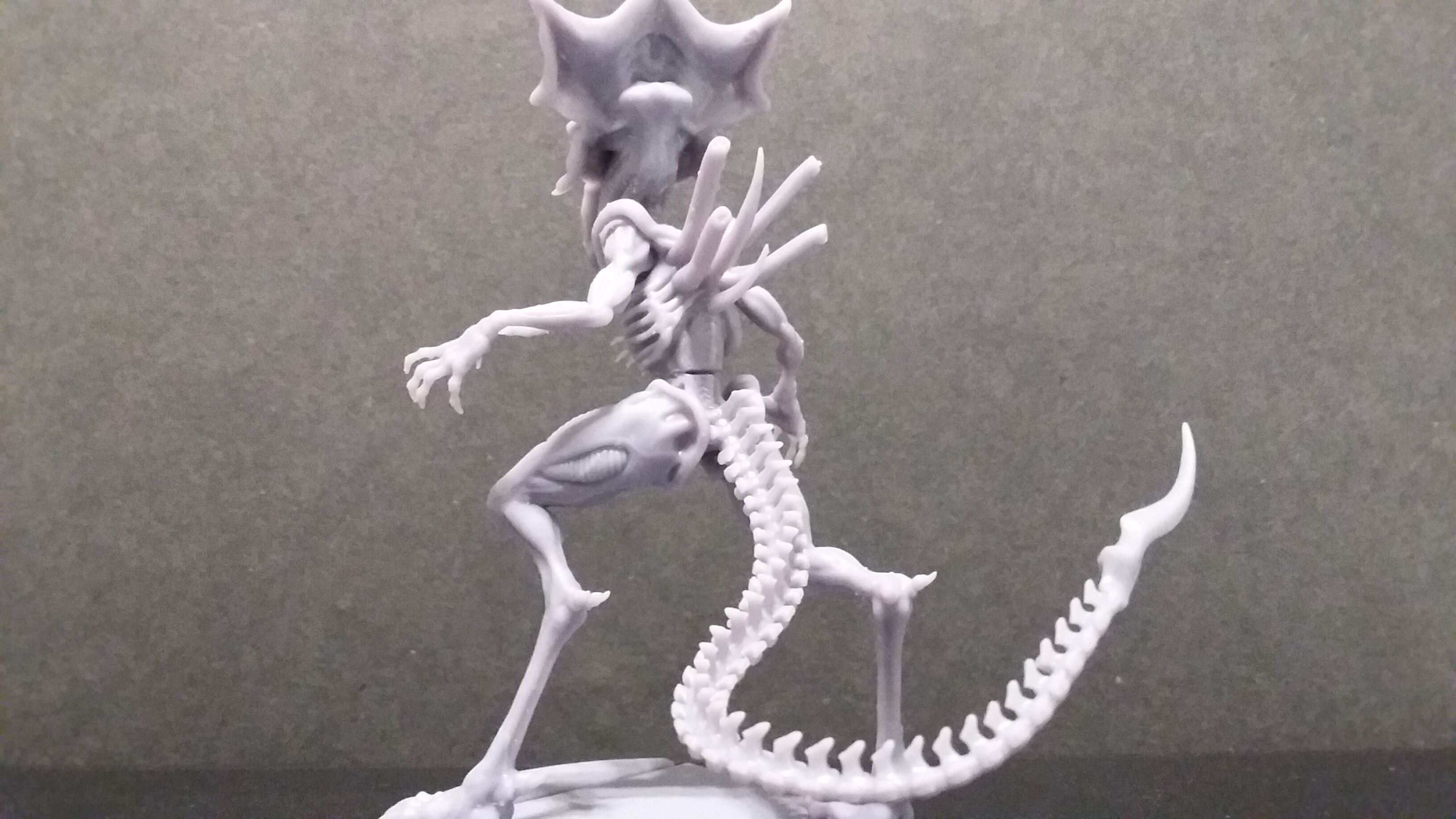 Queen Xenomorph 3D print model_8