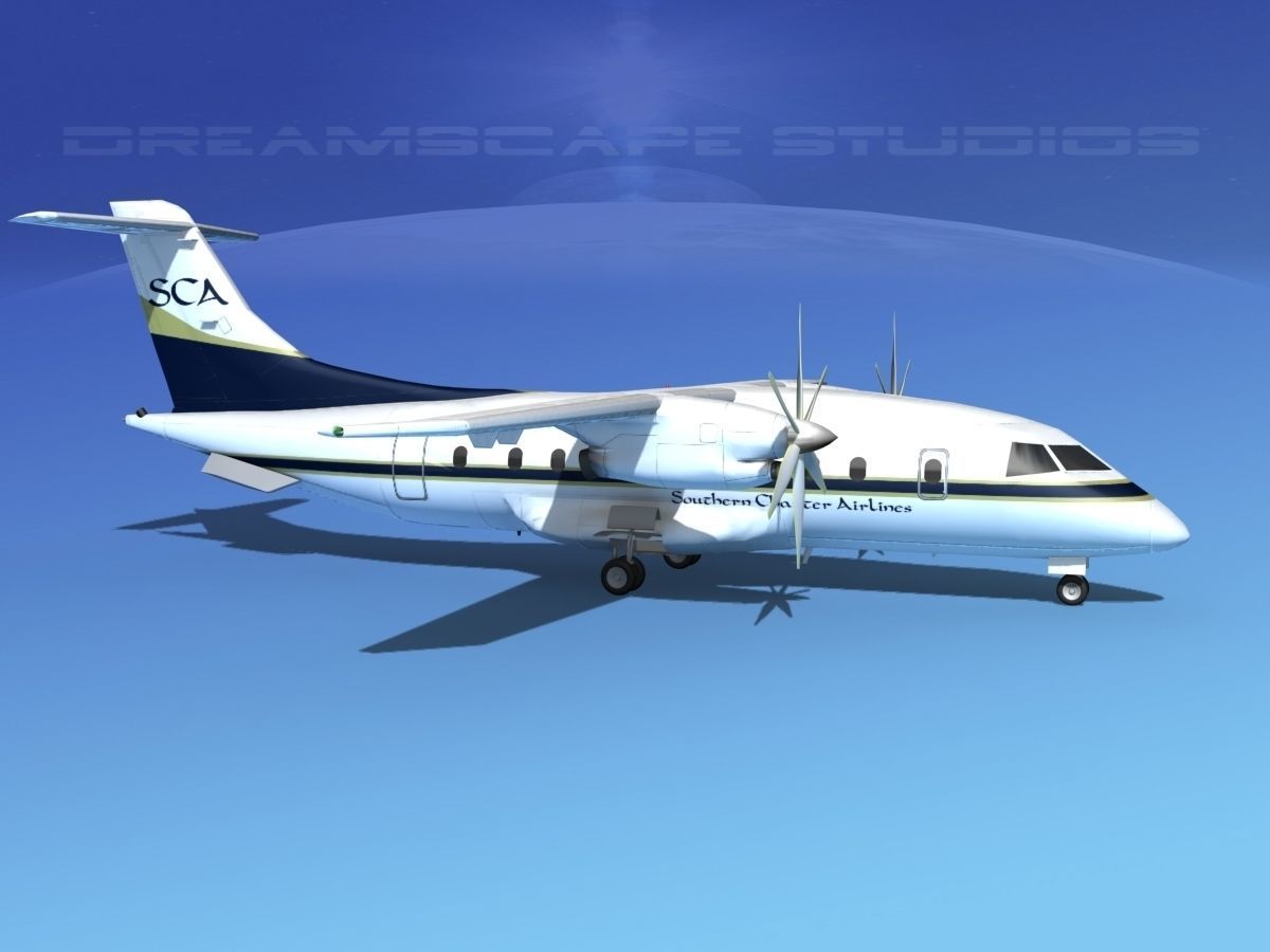 Dornier Do-328-130 Southern Charter 3D model_3