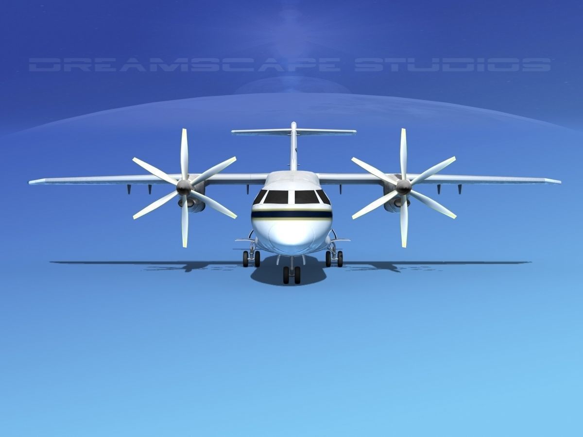 Dornier Do-328-130 Southern Charter 3D model_1