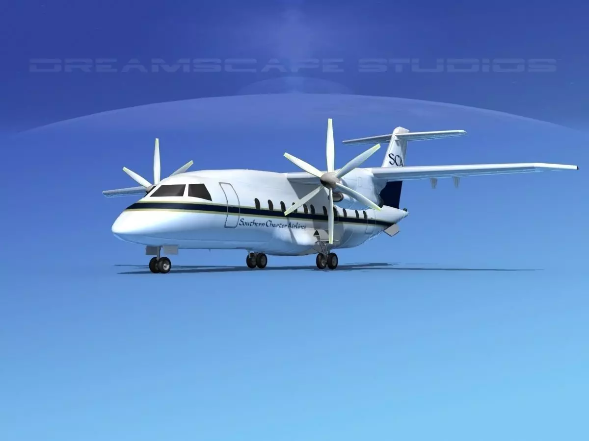 Dornier Do-328-130 Southern Charter 3D model_0