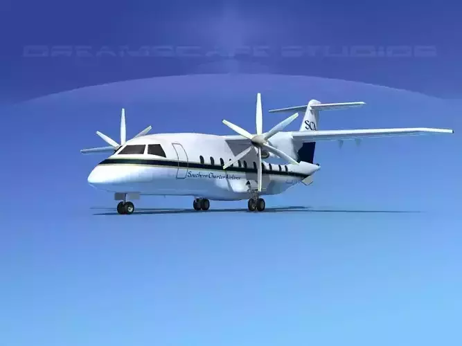 Dornier Do-328-130 Southern Charter 3D model