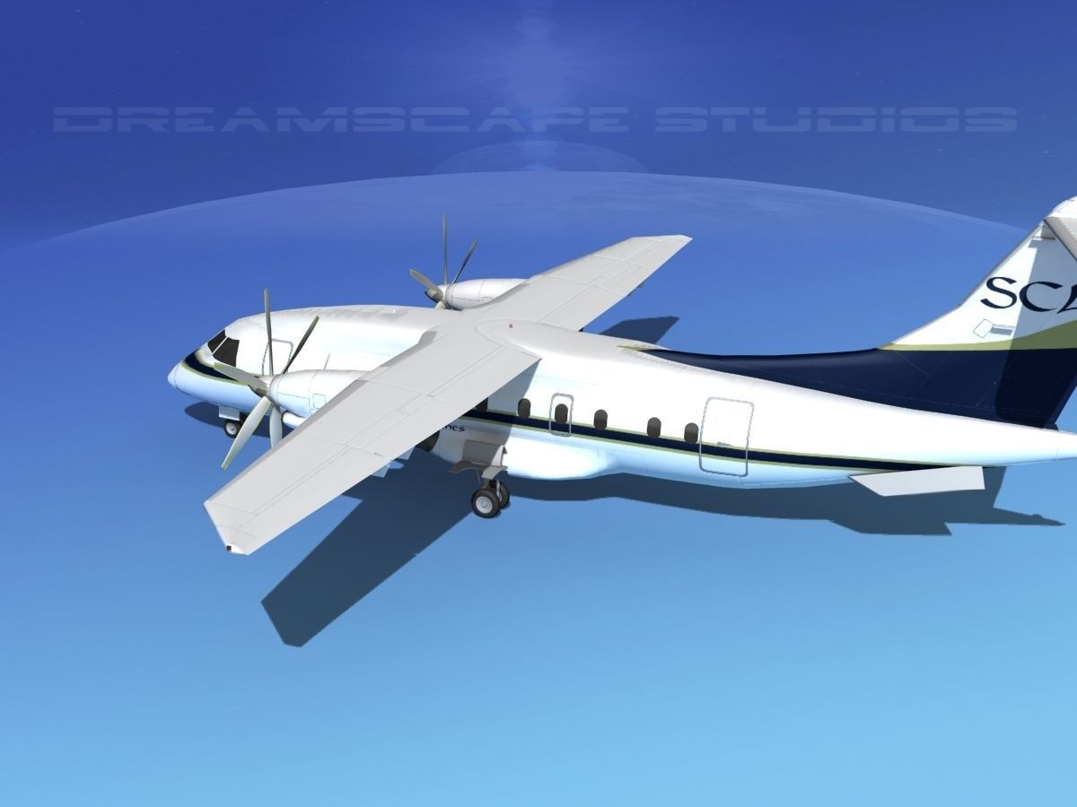 Dornier Do-328-130 Southern Charter 3D model_8