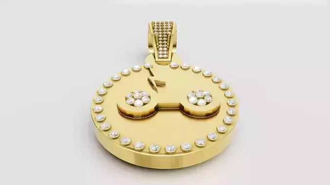 modern Gold Tech  3D print model