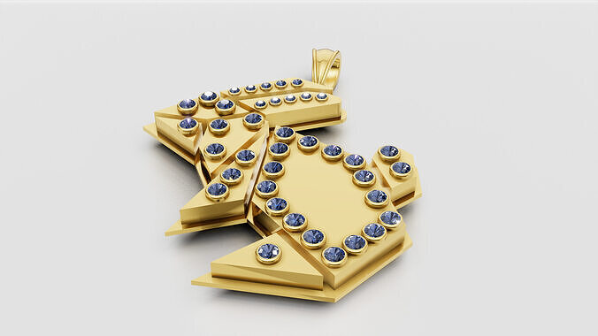 Modern Jewelry Design  3D print model