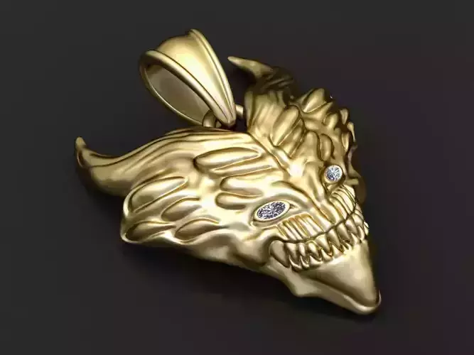 Beast Head Pendant 
