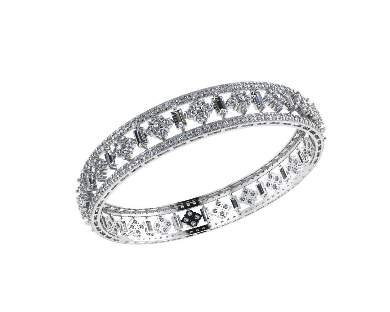 Bracelets 3D print model_1