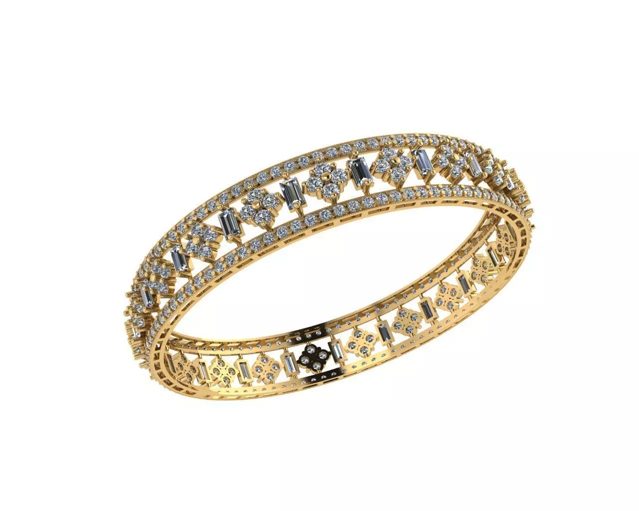 Bracelets 3D print model_0