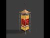 Chinese palace lantern   3D model_1