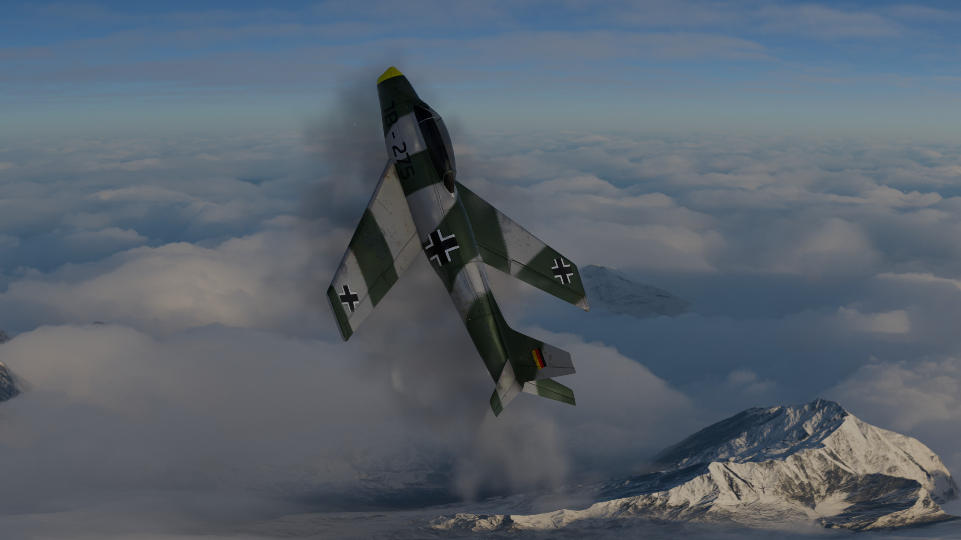 CL-13 Sabre Low-poly 3D model_5