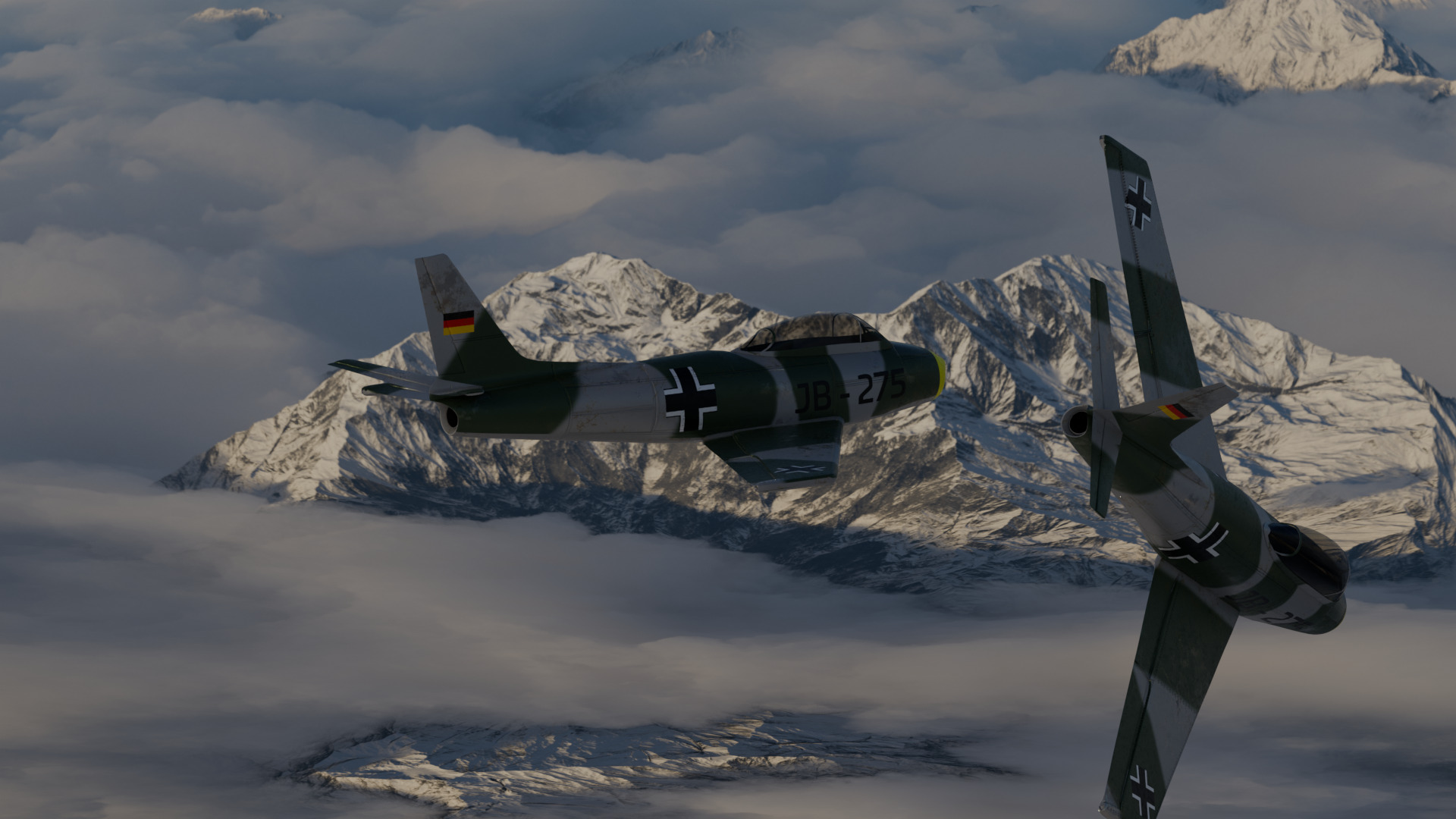 CL-13 Sabre Low-poly 3D model_1