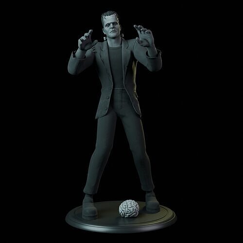 Frankenstein 3D print model