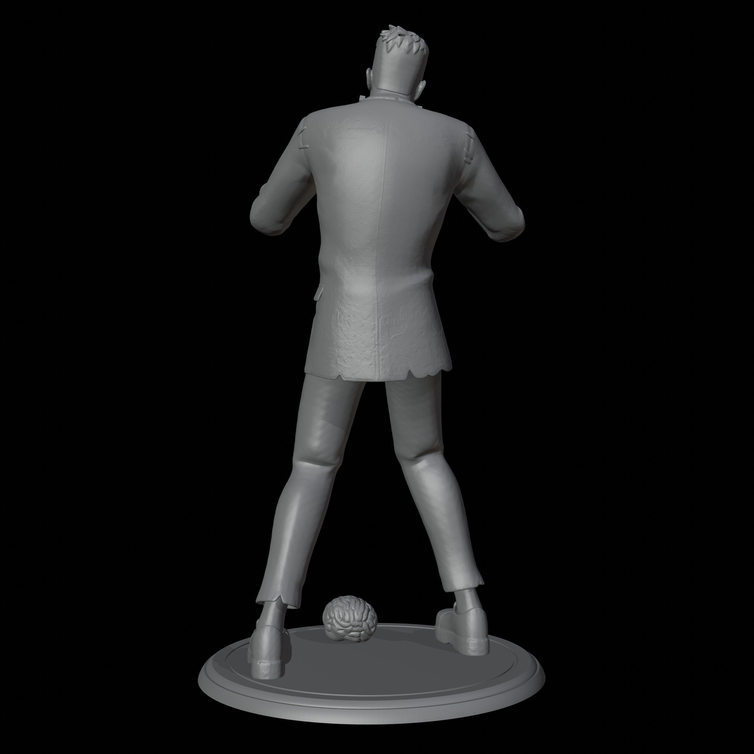 Frankenstein 3D print model_7