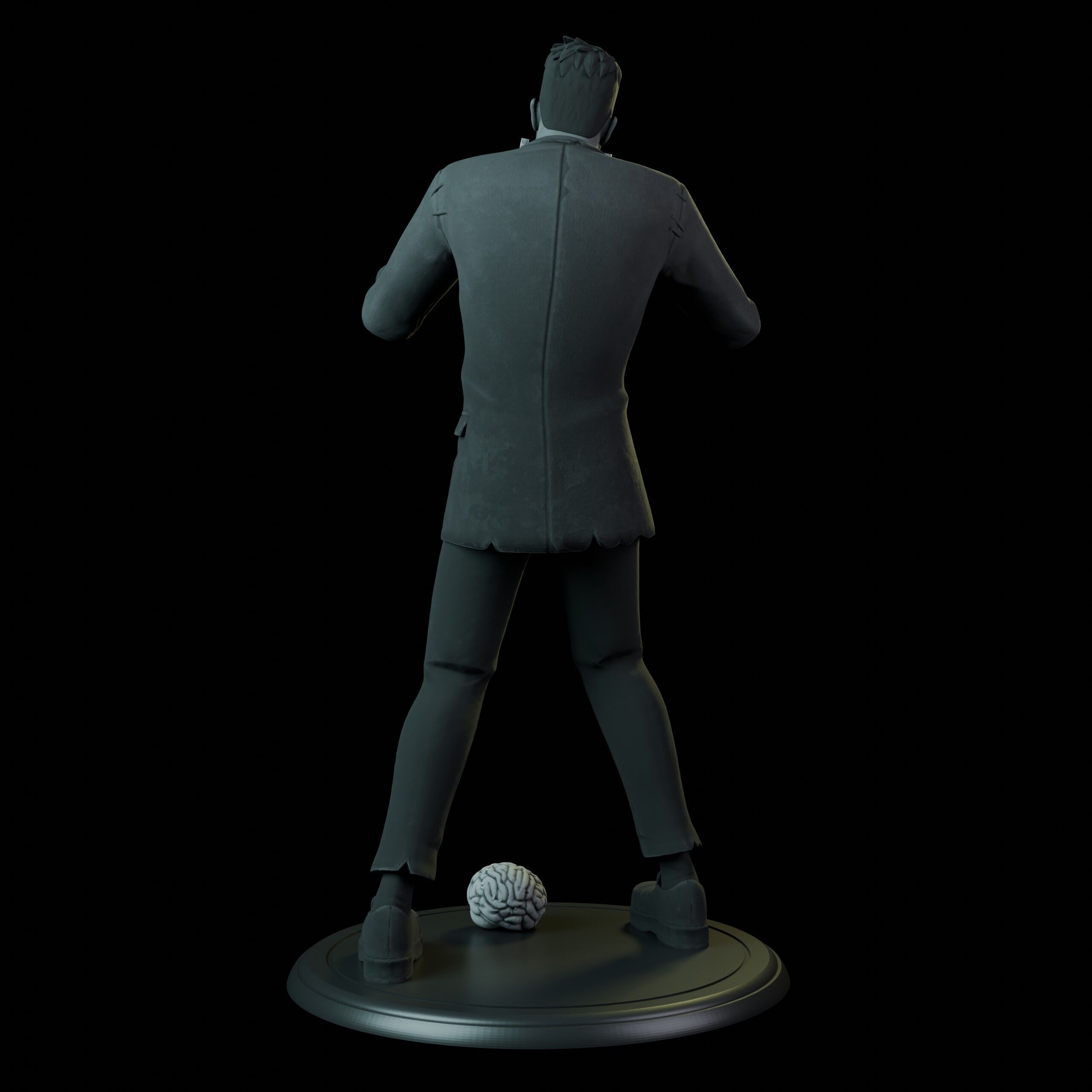 Frankenstein 3D print model_6