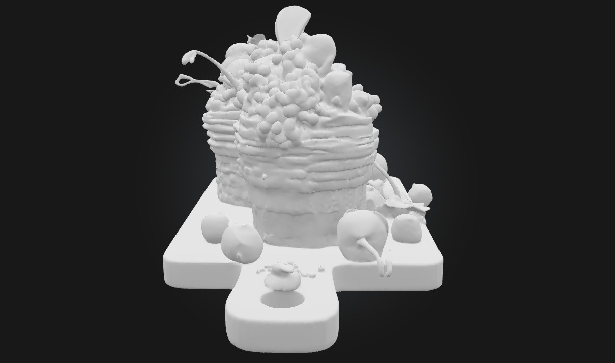Berry Bliss Desserts  A Sweet Symphony of Color and Flavor 3D model_7