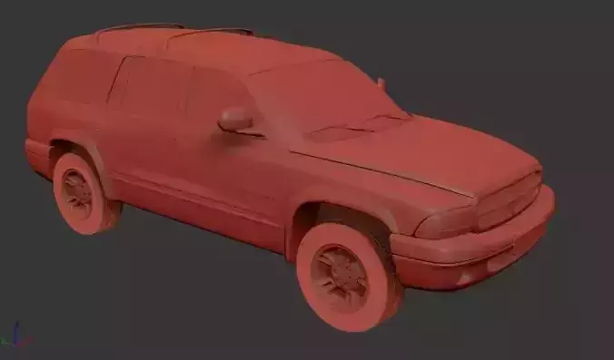 Dodge Durango Mk1 1997 3D print model