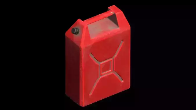Plastic gas canister v4