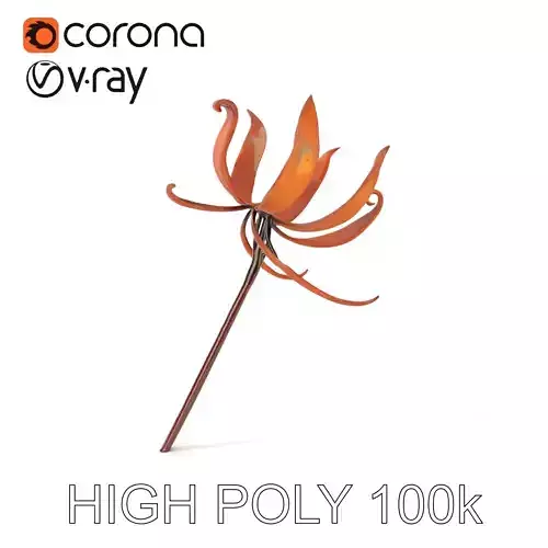 Rustic Flower Model Pack with Decorative Design