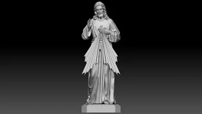 Devine Mercy  3D print model