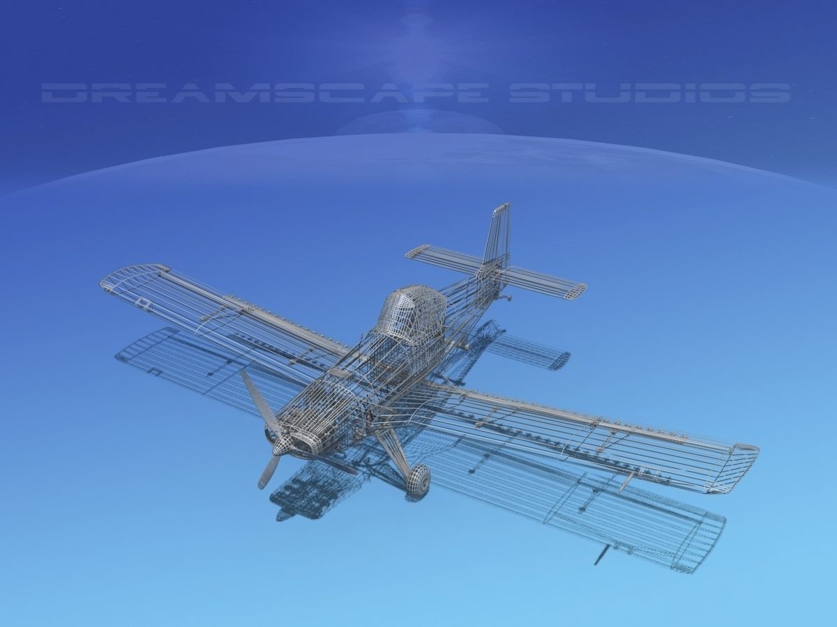 EMB-202A Ipanema Bare Metal 3D model_13