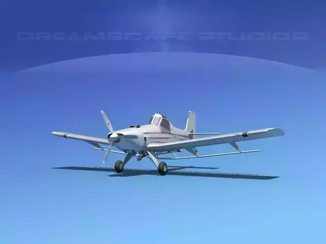 EMB-202A Ipanema Bare Metal 3D model
