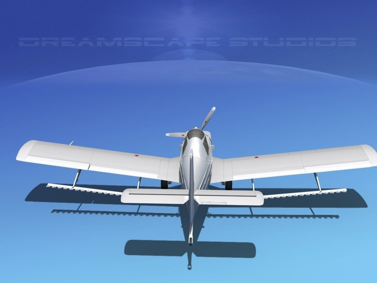 EMB-202A Ipanema Bare Metal 3D model_7