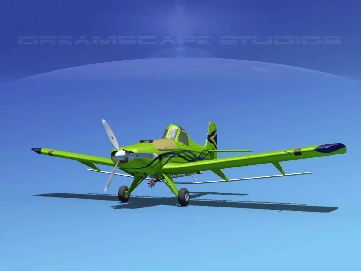 EMB-202A Ipanema V01 3D model