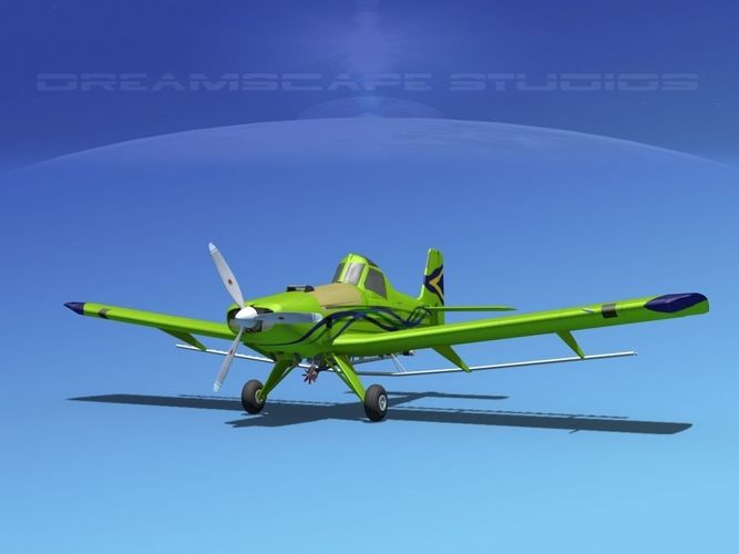 EMB-202A Ipanema V01 3D model