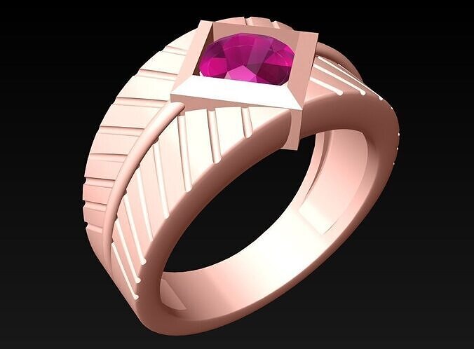 Diamond Ring  - N482110 3D print model