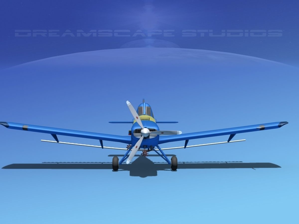 EMB-202A Ipanema V02 3D model_1